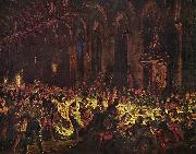 Eugene Delacroix Ermordung des Bischofs von Luttich USA oil painting artist